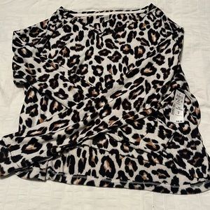 NWT Kohls  SO intimates extra small leopard print- so soft